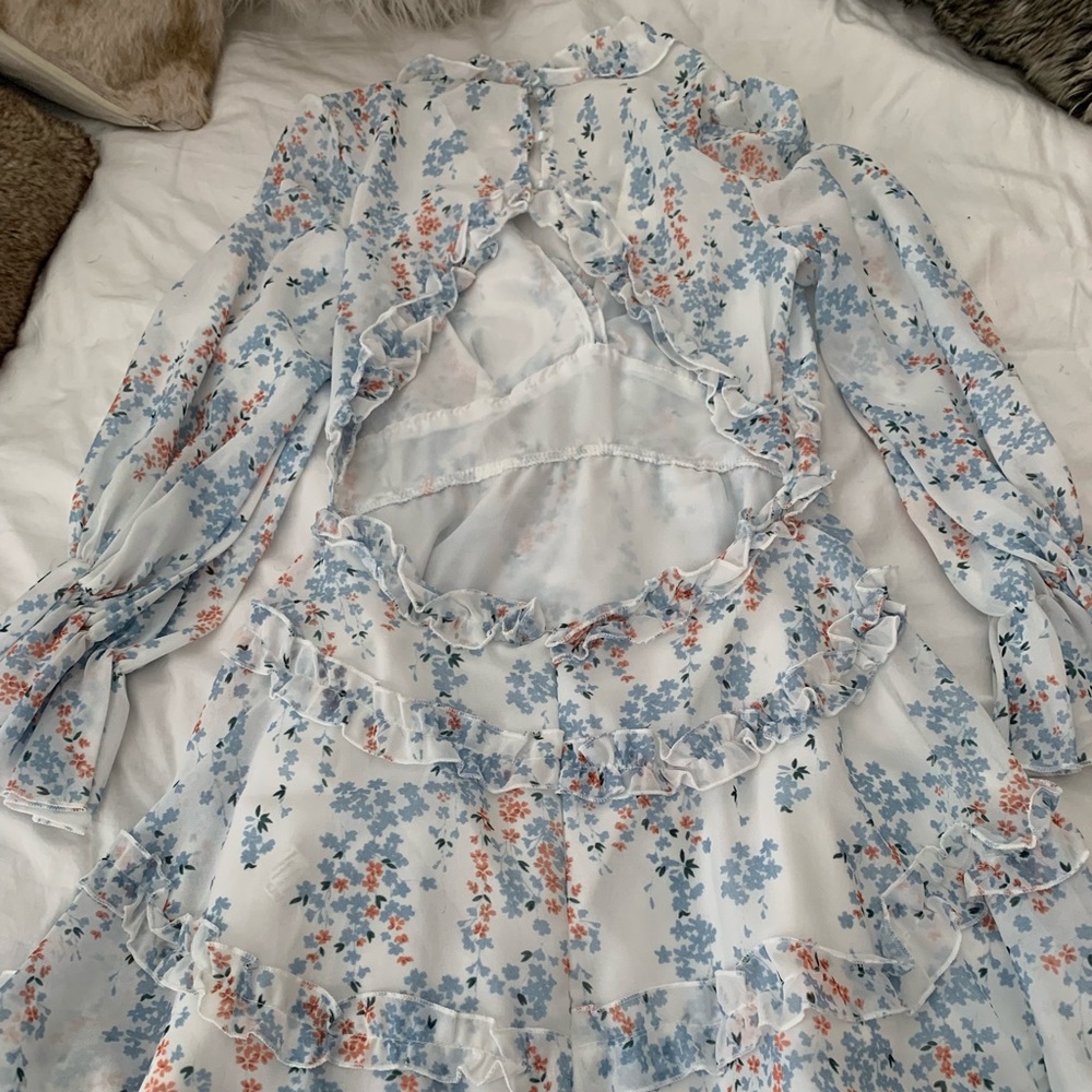 Puff sleeve dress - Picture 2 of 3